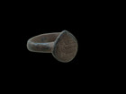An Ancient Bronze Medieval byzantine Era Signet Ring  Detector Finds Artifact
