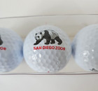San Diego Zoo Spalding Special Occasion Golf Balls 1997 Vintage Souvenir Panda