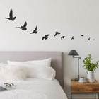 Flying Birds Sparrow Swallow Vinyl Wall Decals Stickers Room Decor 