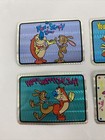 Lot Of 4 Vintage Assorted Ren   Stimpy Prism Vending Machine Stickers Nos