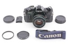  near Mint   Canon Ae-1 Program 35mm Film Camera Nfd New Fd 50mm F1 8 From Japan