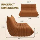 Bean Bag Sofa Chair Memory Foam Floor Lazy Sofa Lounge Chair Anti-slip For Adult
