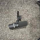 Shure Sm7b Dynamic Cardioid Studio Microphone Xlr Wired Black W  Rode Boom Arm