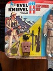 Vintage Evel Knievel Explorer Set Figure Ideal Nos Complete New Unpunched Nice 