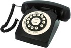 Retro Corded Landline Phone  Classic Vintage Old Fashion Telephone For Home     