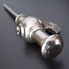 Antique Victorian Half Axe Champagne Bottle Needle Tap Regulator Steel Faucet