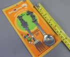 Vintage Carded 1960s Walt Disney World Bonny Fork Spoon Mickey Mouse Pluto