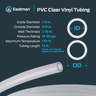 Clear Vinyl Tubing 1 2 In Id 5 8 Od Pvc Flexible Hose 10 Ft For Water Transfer