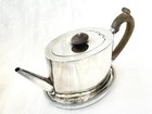 George Iii Sterling Silver Teapot And Stand - Henry Chawner  London  1795 