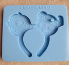 Disney Mickey Ears  Flexible Silicone Mold  Crafts  Jewelry  Resin  Polymer Clay
