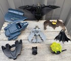 Vintage Batman Accessories Mixed Lot Of 9  Body Armor  Cape  Etc 