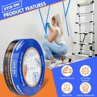Stix-on Painters Tape 1 5 Inch Wide 24 Roll Painting Tape Blue Masking Tape For