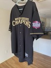 San Francisco Giants Blank Mlb Majestic World Series Champions Jersey Size Xl