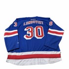 Reebok New York Rangers Henrik Lundqvist 30 Premier Blue Jersey Men s Xxl Nwt