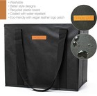 Gramercy Large Reusable Grocery Bags Heavy Duty 4 Pack Kitchen Reusable Shopp