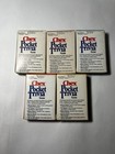 Vintage Chex Pocket Trivia Card Games Professor Hoyle Lot Of 5 One Still Sealed