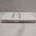 A Warning By Anonymous 2019 Hardcover