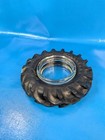 Vintage Firestone Champion Ground-grip  Gum-dipped Tractor Tire Glass Ashtray