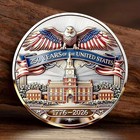 Usa 250th Anniversary Challenge Coin 1776-2026 American Patriotic Eagle Liberty