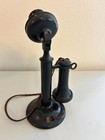 Antique Western Electric Candlestick Telephone Black Display Decor