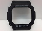 Casio Watch Parts Bezel shell G-5600 E-1 gw-m5600 gw-m5610 Black  Wht Lettering