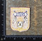 Vintage Greece Coat Of Arms Crest Travel Souvenir Sew-on Patch 1960   s Felt
