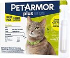 Petarmor Plus Cat Flea And Tick Over 1 5 Lbs Squeeze On Treatment 6 Applications