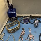 Antique Vintage Junk Drawer Jewelry Lot Estate Sale Find Lot Ln -1