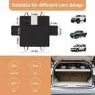 Xl Truck Back Seat Extender For Dogs  Large Hard Bottom Dog Car Seat Cover