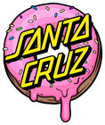 Santa Cruz Donut Skateboard Die Cut Sticker 5 75  Surf Skate Vinyl Decal Sticker