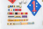 Wwii Korea Usmc Marine Corps Grouping Valor Medal Recipient Ribbon Bars Patches