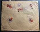 1936 Manila Philippines Public Works Official Oversized Cover To New York Usa