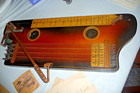 Rare Vintage Hawaiian Tremoloa Zither complete case tuning Key music papers more