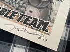 Signed 2002 Red Riders Team Honda Poster Shop Sign Dirt Bike Autograph