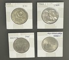Lot Of 4 Ussr Russia Coins 1 Rouble 1970 - 1979 Unc   Vf