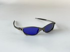 Oakley Juliet 2 0 X-metal Polarized Sunglasses Blue Lenses matte Gray Frames