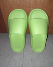 Women s Neon Green Slides Size 5 6