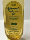 Johnson s Chamomile Baby Oil Gel 6 5oz Multi-vit Complex Vtg 1999 Htf  read 