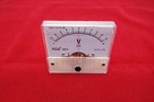Dc Minus Zero Plus -10v-0- 10v Analog 85c1 56 64mm  Voltage Analogue Panel Meter