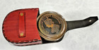 Antique Brass Pocket Compass Maritime Vintage Brass Handmade Gift