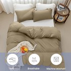 Twin Reversible Duvet Cover Set Soft Double Sided Quilt Comforter Bedding Sets