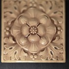 Antique Victorian Style Flower And Acanthus Leaf Motif Tile
