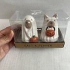 Halloween Ghost Dogs Salt   Pepper