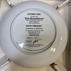 Elvis Presley Collectible Plate Loving You Coa Limited Edition Numbered
