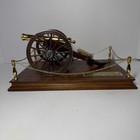 Official Civil War Cannon 1857 Field Gun 1991 Franklin Mint Desk Model 
