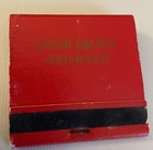 Vintage Large Union Pacific Railroad Matchbook Full Unstruck