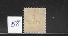 St  Vincent Scott  58 1892-93 Surcharge 5p On 4p   lake  - Mint Light Hinged