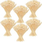 1000 Pieces Cocktail Picks  4 7 Inch Wooden Fancy Toothpicks For Appetizers F   
