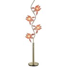 Free Shipping Golden Bloom 73  Brass Lotus Floor Lamp Vintage Style