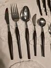  Stainless Wooden Handle Mid Century Mixed Pieces Japan 32 Pieces 